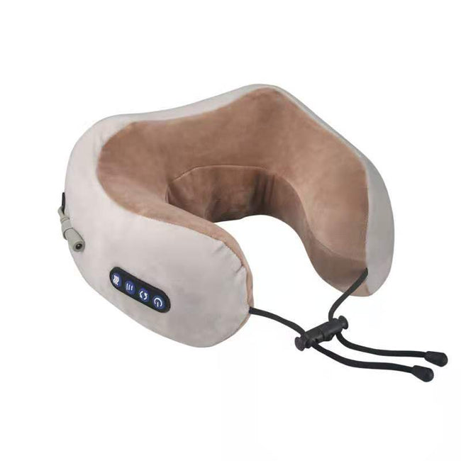 U Shaped Massage Pillow Neck Massage Device Electric Neck Massager Apparatus Shoulder Back Cervical Massager For Body Relaxation Main Image