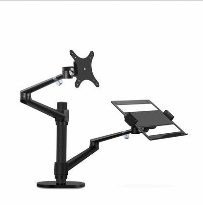 Aluminum Multifunction Ergonomics Desk Laptop Stand Monitor Desktop Holder Computer Full Motion With Column Bar Main Image
