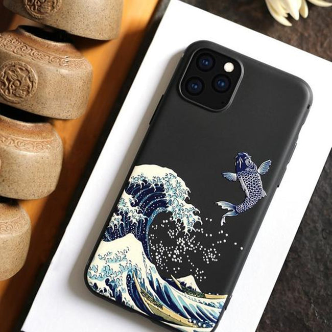 Relief soft shell mobile phone case Main Image