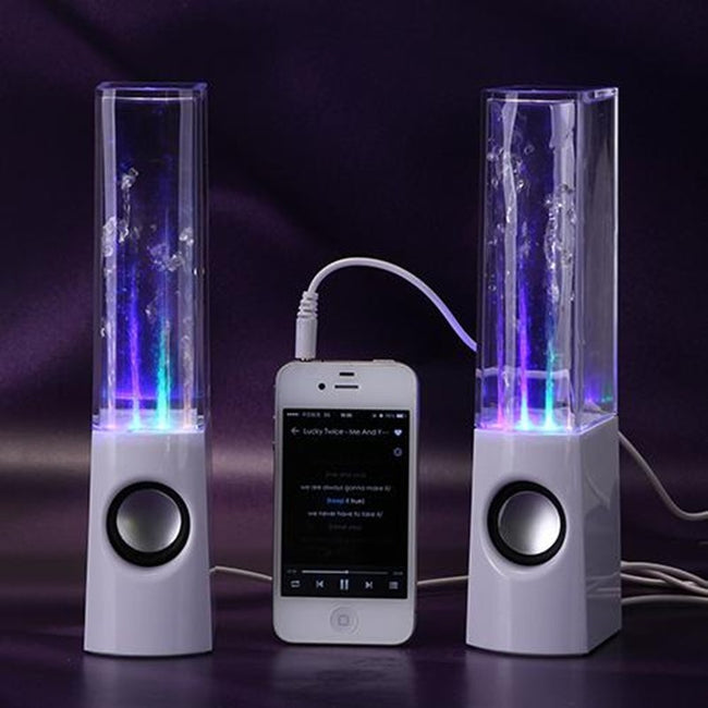Wireless Dancing Water Speaker LED Light Fountain Speaker Home Party Hover Image