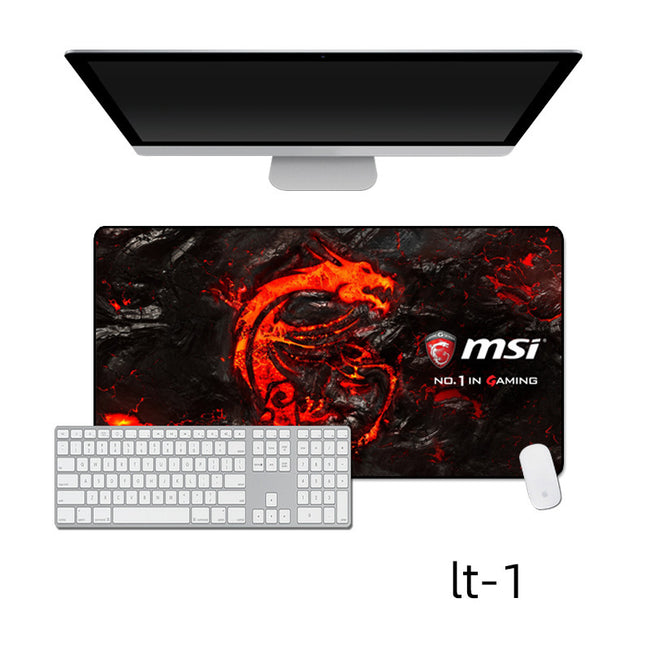 Thicken Custom Overlocked Oversized Mouse Pad Main Image