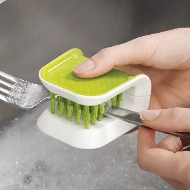 U-Shaped Knife And Cutlery Cleaner Brush Home Kitchen Cleaning Brushes Bristle Scrub Kitchen Washing Main Image