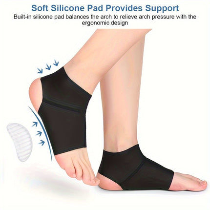 Silicone Arch Support Sleeves For Flat Feet And High Arches