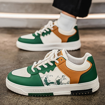 Mainalun Mens Retro Casual Sneakers Low Top All Season