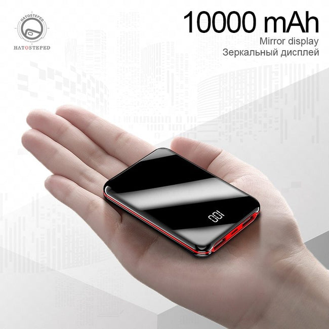 Power Bank External Battery Bank 8W Quick Charge Powerbank Portable Charger With Dual USB Output For Phone Hover Image