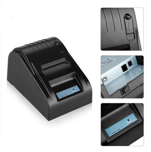Thermal printer POS-5890T supermarket cash register printer usb small ticket printer Hover Image