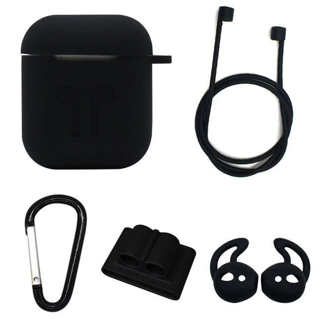 Compatible with Apple, Applicable airpods thick bluetooth headset charging box anti-fall silicone storage box Main Image