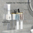 2 cups + toothpaste squeezer