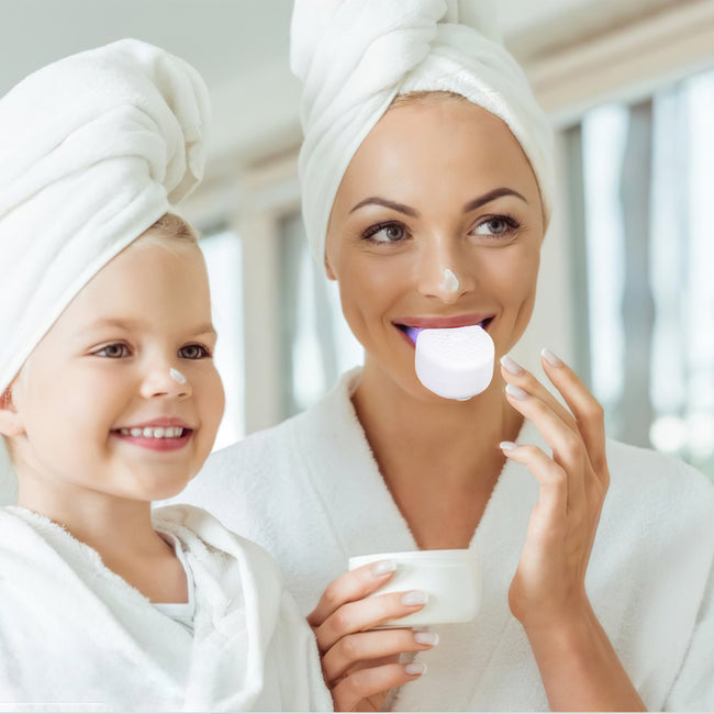 Smart Electric Toothbrush USB Rechargeable U-shaped Tooth Hover Image