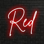 Red / 25.4 cm/5 letters
