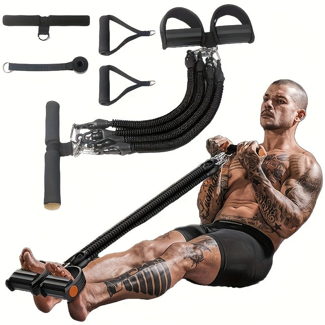 5Pcs Foot Puller Set With TPE Bands For Full Body Workout