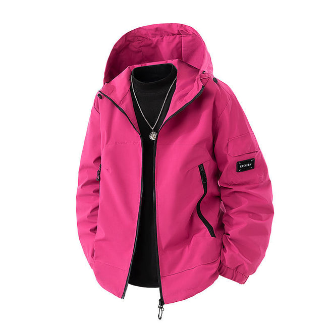 Brand Loose Cargo Windproof Jacket Main Image