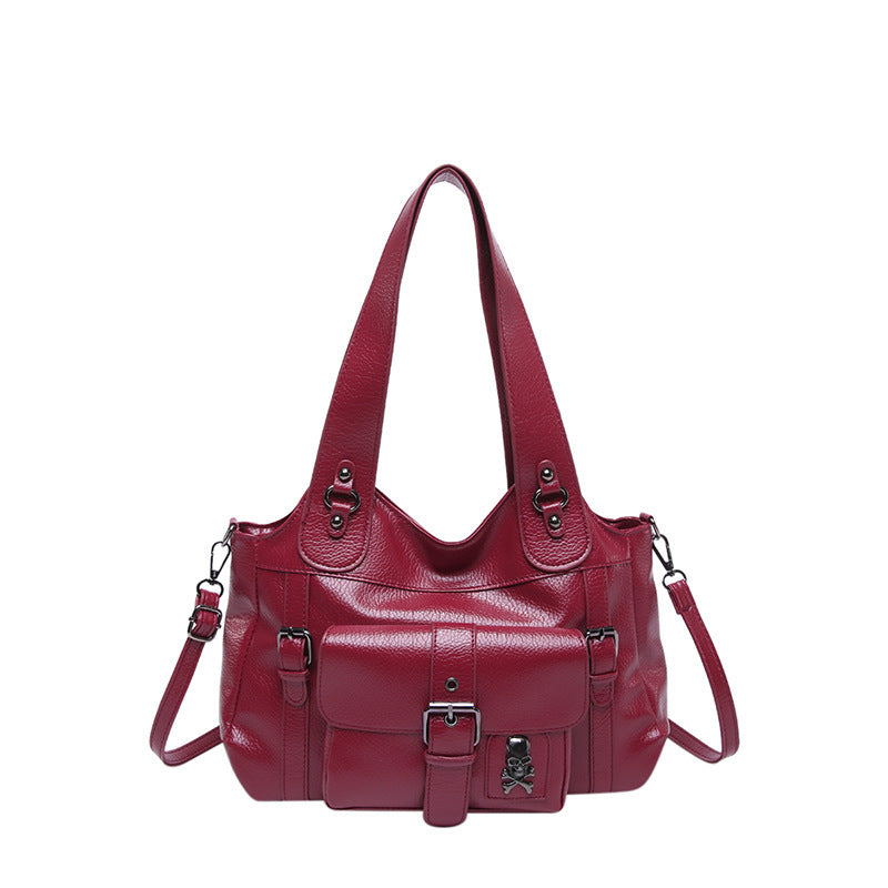 High-grade Sentong Qin Versatile Large Capacity Shoulder Bag