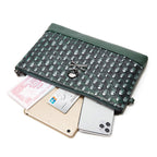 Retro Men's And Women's Skull Clutch