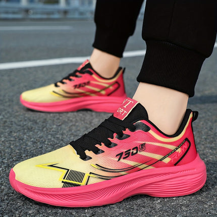 Men Low Top Lace Up Casual Outdoor Sports Shoes Blue
