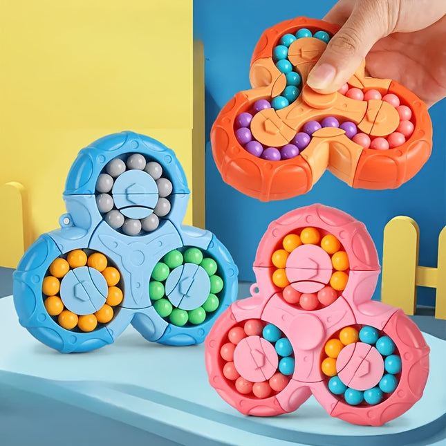 Six Sided Magic Bean Puzzle Toy For Ages Three Plus