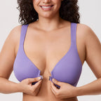 Ultra-thin Seamless Back-shaping Bra For Chubby Girls With Adjustable Undergarments