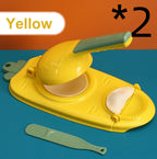 New 2 In 1 Kitchen Dumpling Making Tool Baking Pastry Manual Artifact For Pressing Dumpling Skin Wrapper Mould Dough Press Maker
