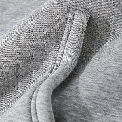 Mens Hooded Sweatshirt Fleece Lined Warm Pocket Pullover