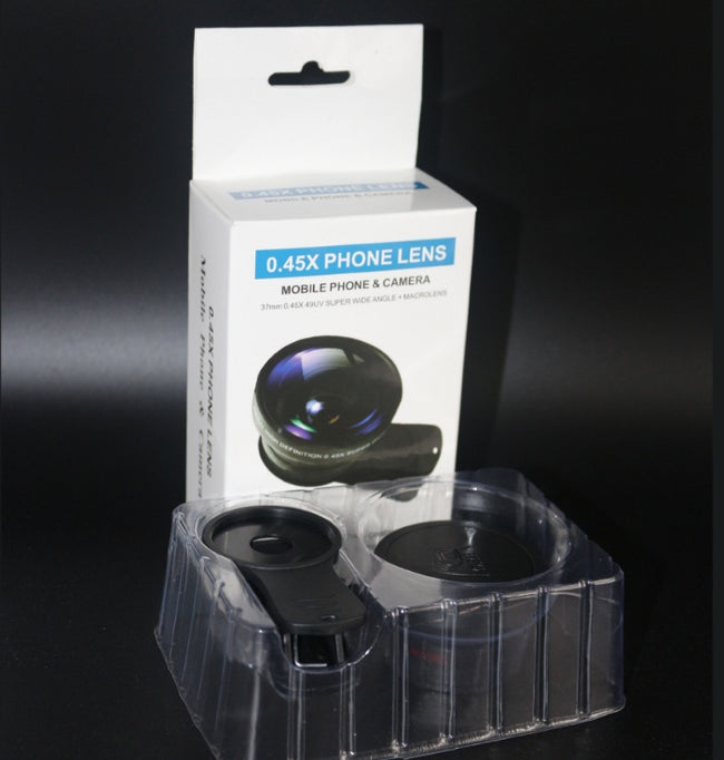 Phone Lens kit 0.45x Super Wide Angle & 12.5x Super Macro Lens HD Camera Lentes Main Image