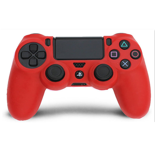 PS4 Controller Skin Silicone Rubber Protective Grip Case for Playstation 4 Wireless Dualshock Game Controllers Hover Image