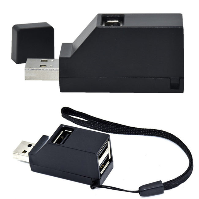 Usb2.0 Mini Portable Usb Splitter Hover Image