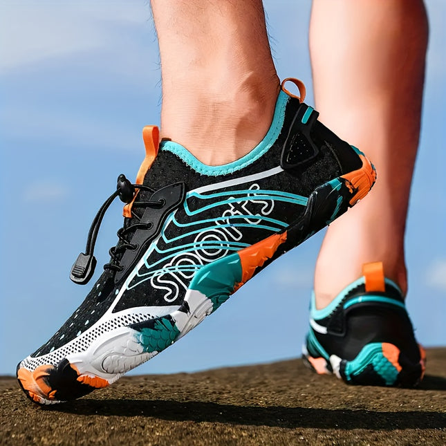 Quick Dry Water Shoes Breathable Mesh Upper Rubber Sole