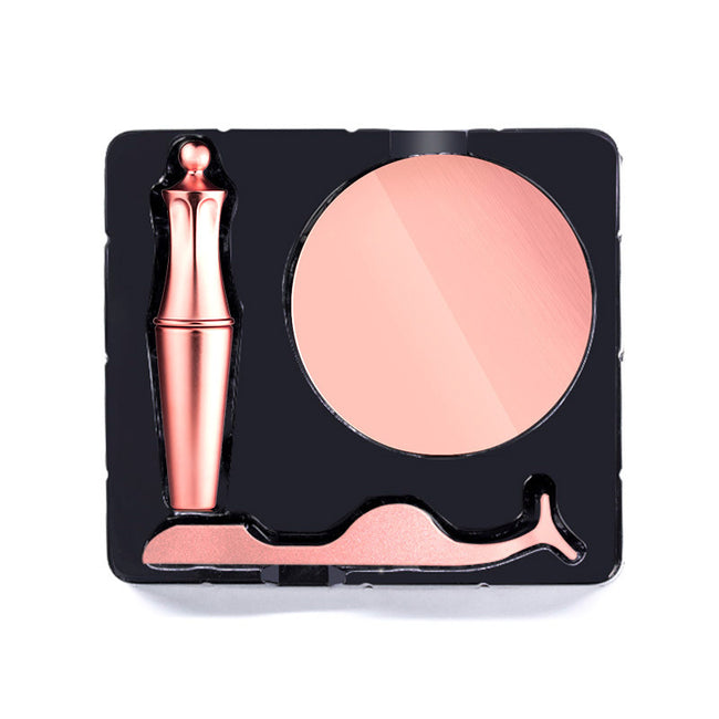 Natural Long Lasting Magnetic Liquid Eyeliner & Magnetic False Eyelashes & Tweezer Set Make up Set Main Image