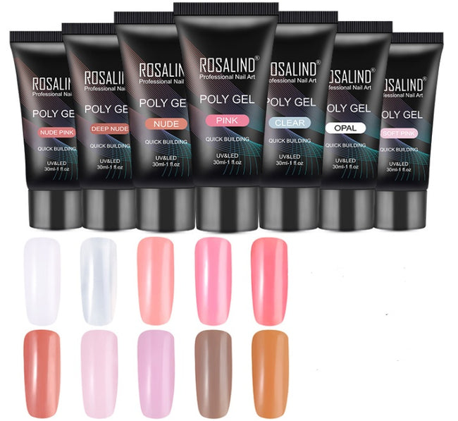 Crystal nail model nail nail extension Hover Image