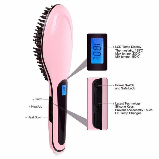 Paddle Brush Hair Straightener Main Image