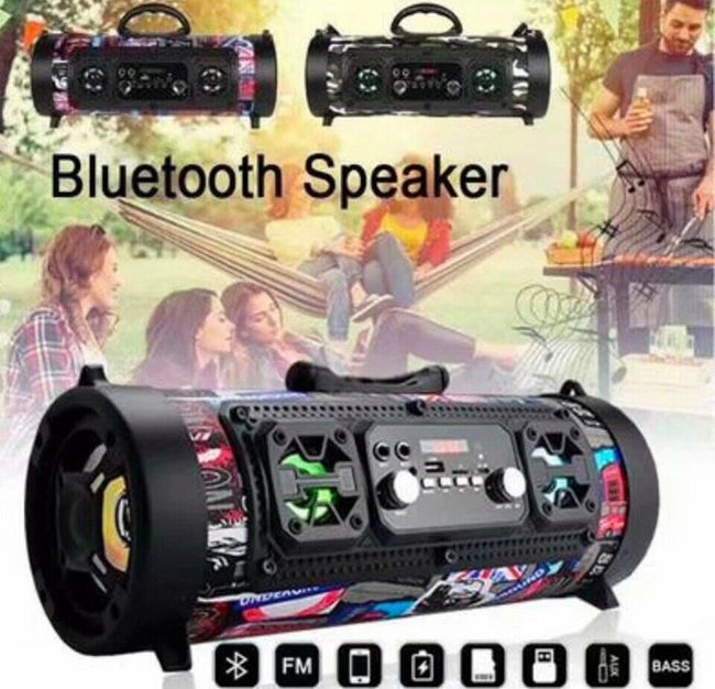 High-power Portable Waterproof Wireless Bluetooth Speaker Main Image