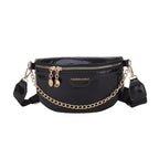 Shiny Chest Bag WesternWide Shoulder Strap Shoulder Bag