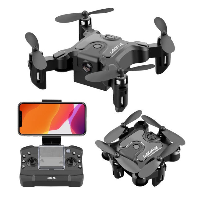 Mini folding drone Hover Image
