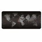 Locking Oversized Non-Slip Thick Keyboard And Mouse Pad