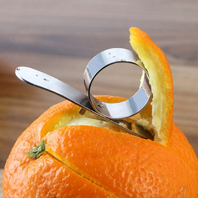 Stainless Steel Peeler Ring Kitchen Gadgets Hover Image