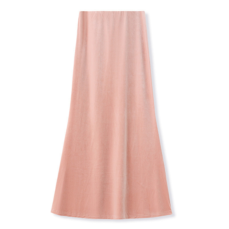 Early Autumn National Style New Fashion Advanced Long Skirt