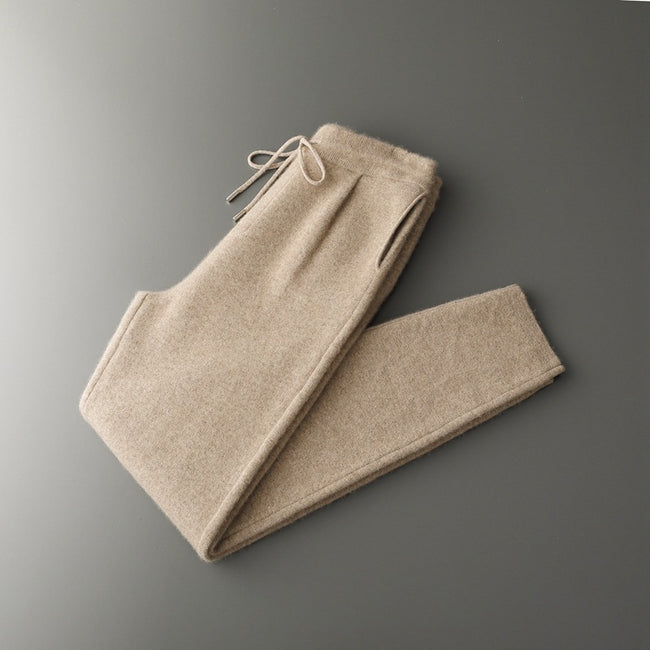 New Casual Loose Cashmere Trousers For Men Hover Image