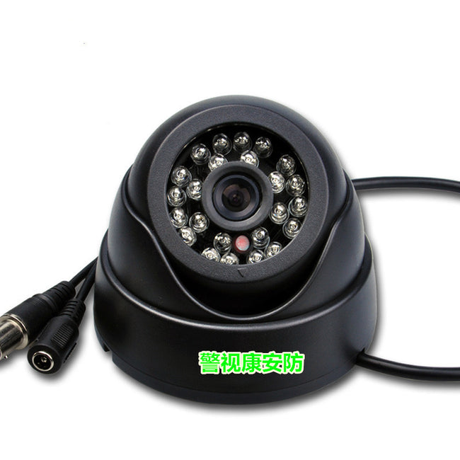 High definition 480 line surveillance camera, infrared camera, indoor monitoring probe, conch monitoring hemisphere Main Image