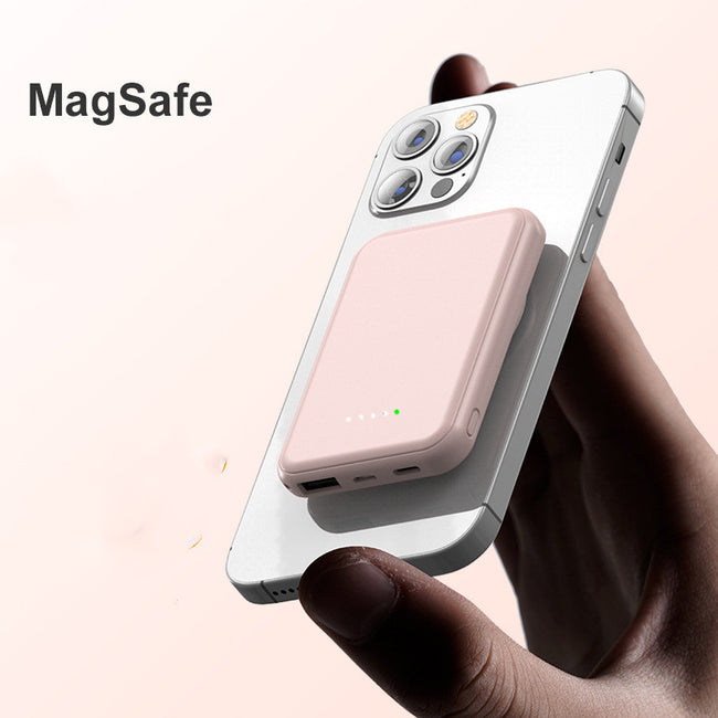 Mini Fast Charging Magnetic Wireless Power Bank 5000 MAh Portable Main Image