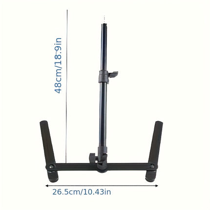 Adjustable Phone Stand With Clamp And Adhesive Pads
