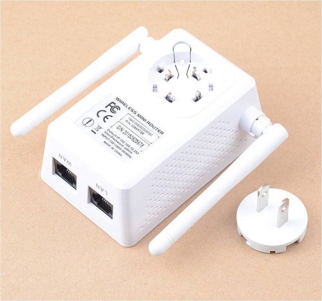 Dual Antenna Dual Network Port WIFI Repeater Main Image