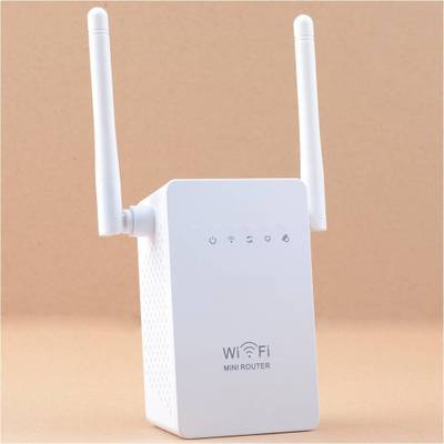 Dual Antenna Dual Network Port WIFI Repeater Hover Image