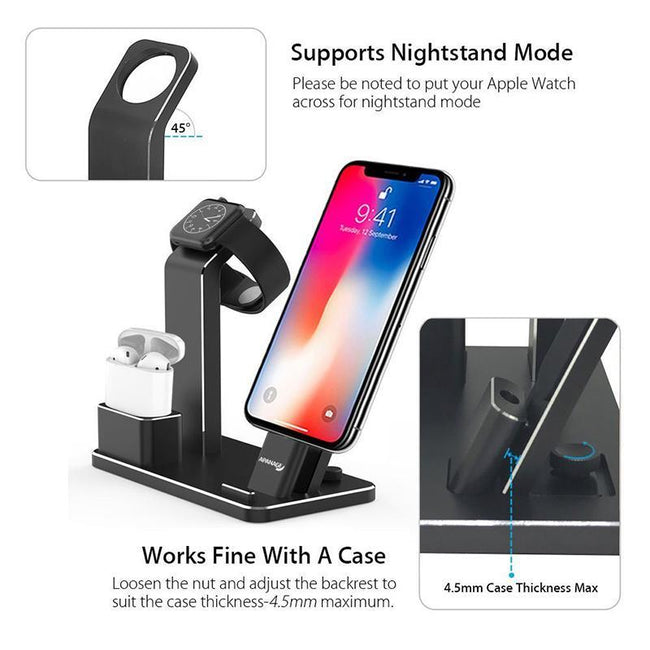 4 IN 1 AIRPODS CHARGING DOCK HOLDER Main Image