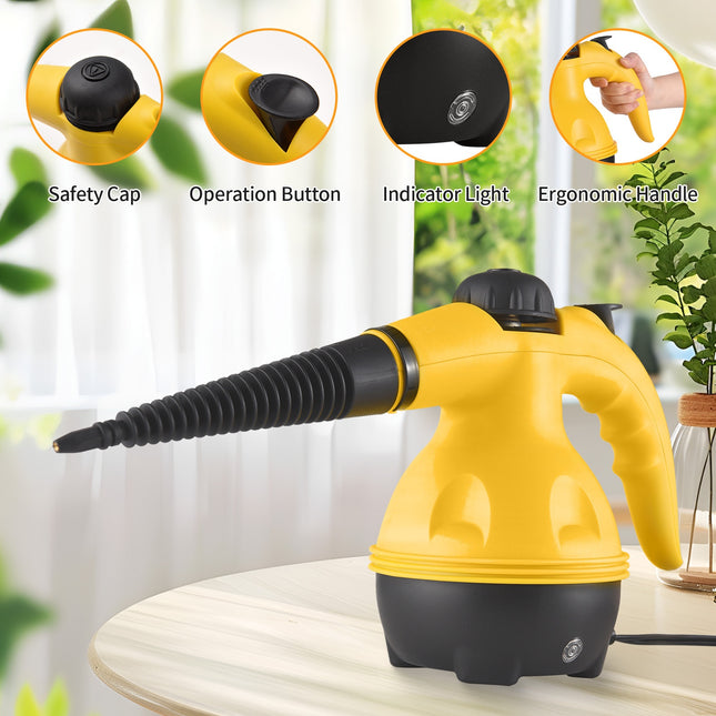Handheld Steam Cleaner High Temperature Pressurized IPX4