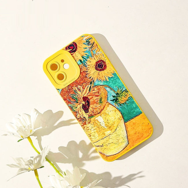 Sunflower IPhone14 Phone Case Silicone Phone Case Hover Image