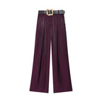 Balloon Top With Belt Slacks Suit