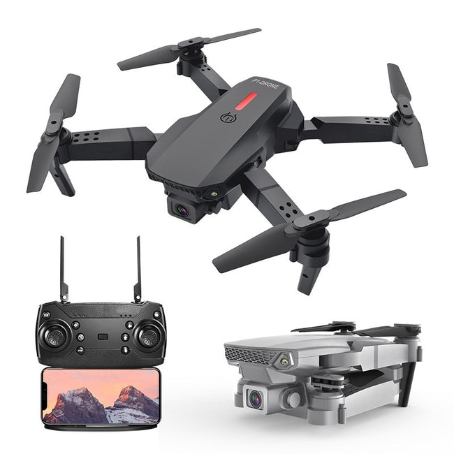 Folding Quadcopter Remote Control Drone Aerial Photography Hover Image