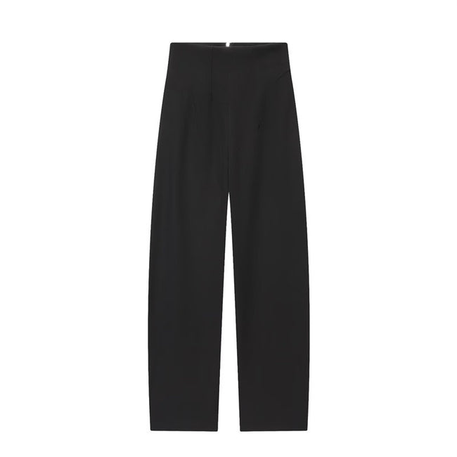 Women's Fashionable All-match Zipper High Waist Trousers Hover Image