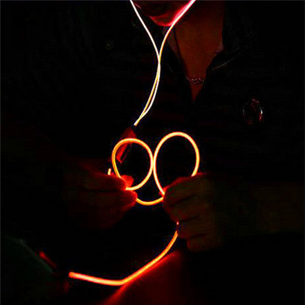Compatible with Apple , Magic Light LED Earphone Hover Image