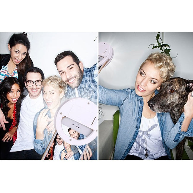 Selfie Ring Mobile Phone Clip Lens Light Lamp Litwod Led Bulbs Main Image